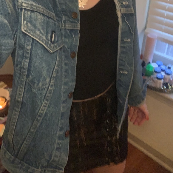 leopard calfskin and leather mini skirt 🐆 - Picture 2 of 11